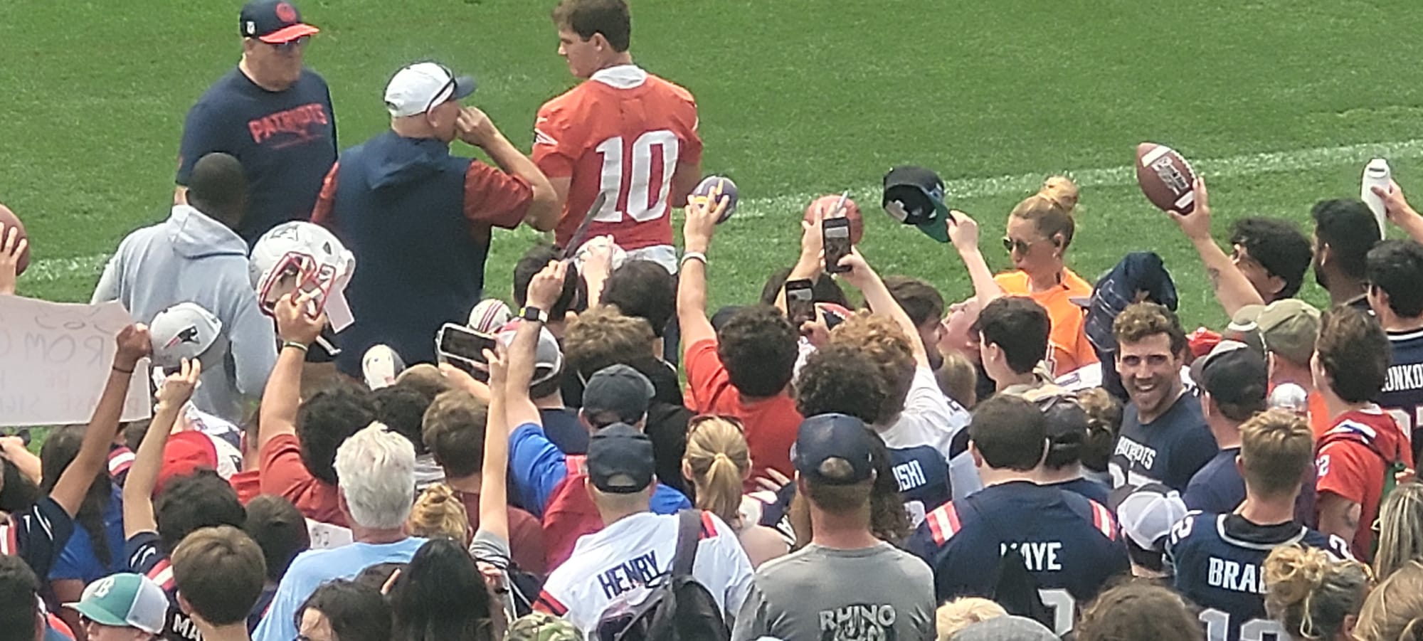 Greetings from Patriots Camp: The O-Line Is Set, and Javon Baker Says 'Not So Fast'