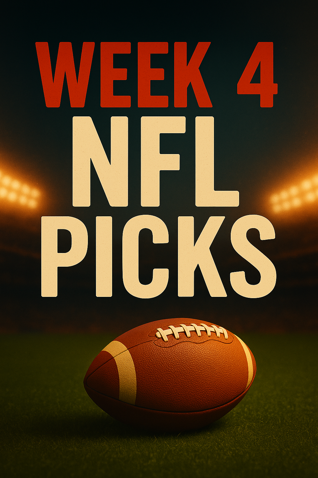 Week 4 NFL Picks: Teams looking to rebound from tough losses